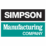 Logo Simpson Manufacturing Company