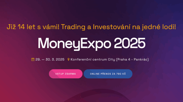 Již tento víkend! Tradingová a investiční konference MoneyExpo Praha 2025