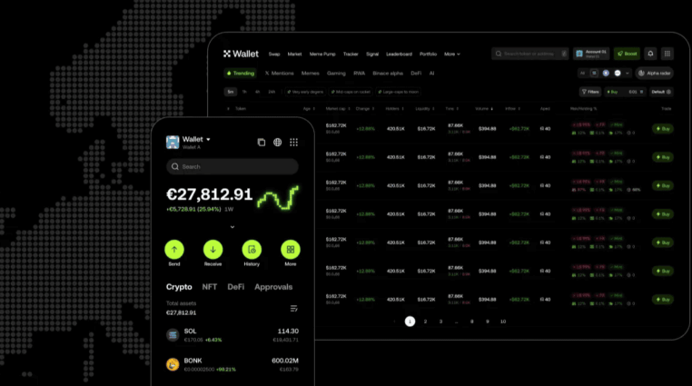 Burza OKX spustila novou DEX Wallet! Konkuruje těm nejlepším