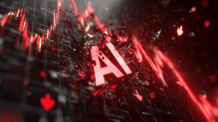 2 populární AI akcie, kterým hrozí propad o více než 50 %!