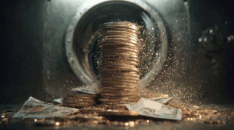 Syndrom ležících peněz. Běžný účet vás za 10 let “okrade” o třetinu úspor