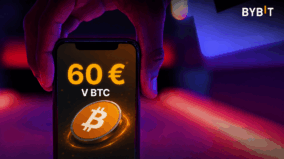 Získejte od Bybit EU až 60 EUR v Bitcoinu. Stačí splnit několik jednoduchých kroků
