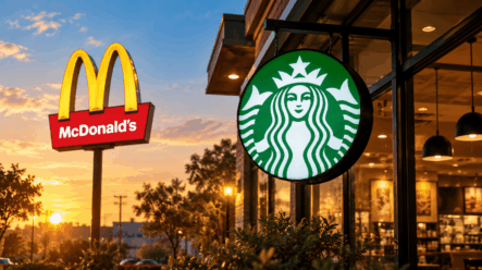 McDonald’s je skoro 2× levnější než Starbucks. Která akcie nyní nabízí lepší investiční příležitost?