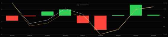 Přehled toku kapitálu do bitcoinových ETF v letošním roce