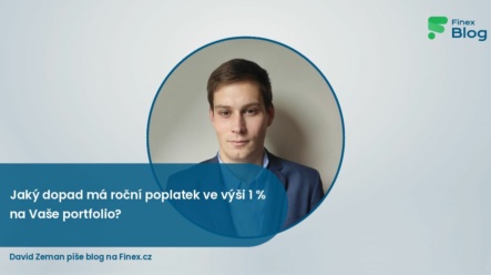 Jaký dopad má roční poplatek ve výši 1 % na Vaše portfolio?