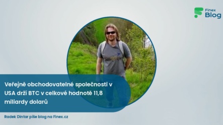 Veřejně obchodovatelné společnosti v USA drží BTC v celkové hodnotě 11,8 miliardy dolarů