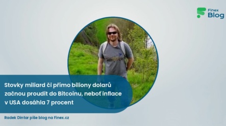 Stovky miliard či přímo biliony dolarů začnou proudit do Bitcoinu, neboť inflace v USA dosáhla 7 procent