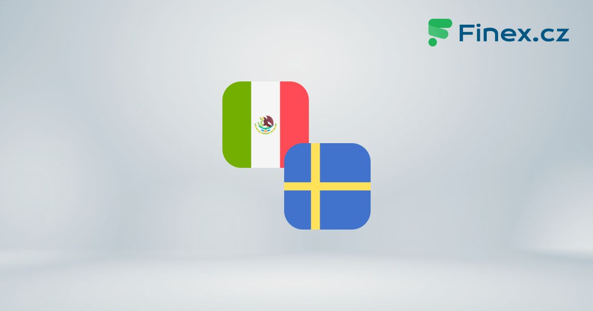 Měnový pár MXN/SEK - Aktuální kurz, graf vývoje » Finex.cz