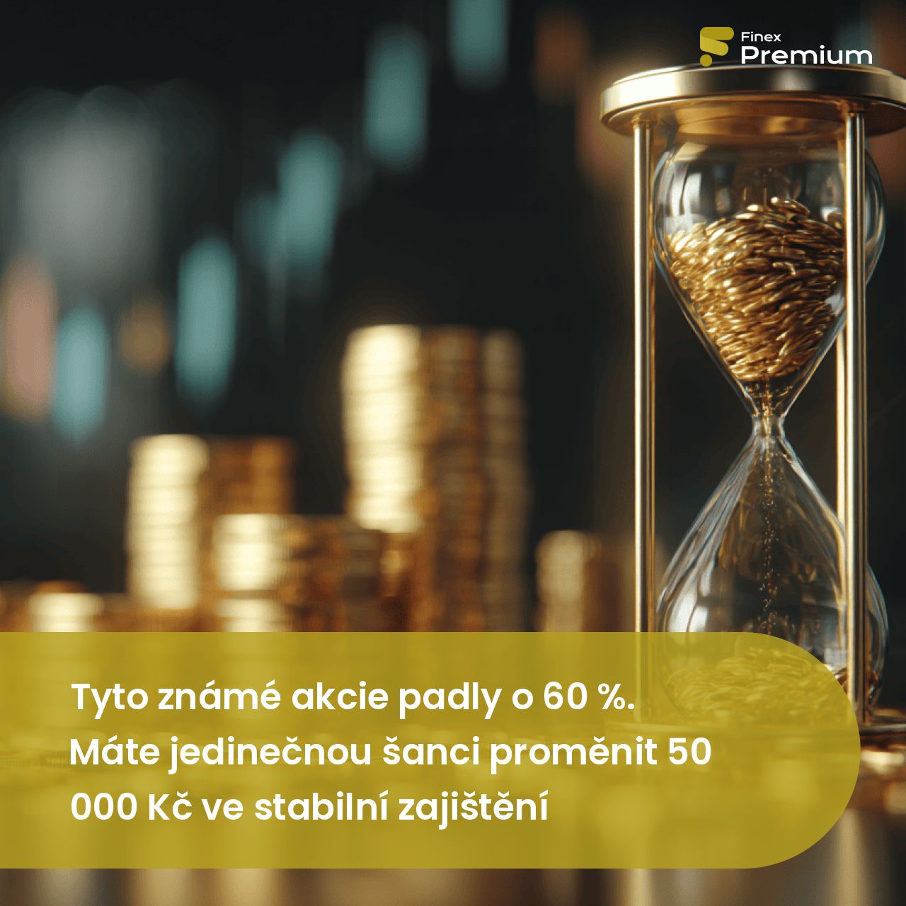 Tyto známé akcie padly o 60 %. Máte jedinečnou šanci proměnit 50 000 Kč ...