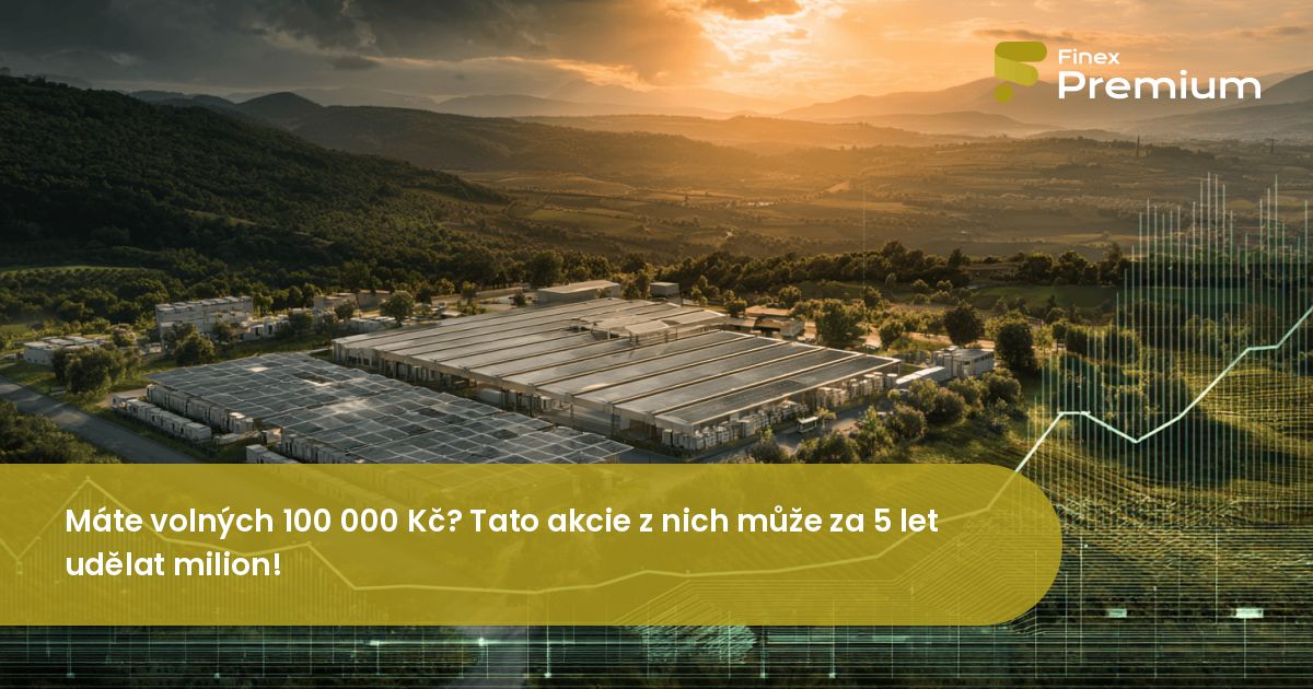 Máte volných 100 000 Kč? Tato akcie z nich může za 5 let udělat milion ...