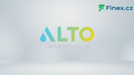 Akcie Alto Ingredients (ALTO) – Aktuální cena, graf, dividendy, kde koupit